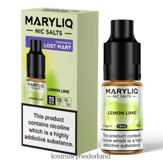 LOST MARY vape - verloren mary maryliq nic-zouten - 10 ml citroen 2684Z211