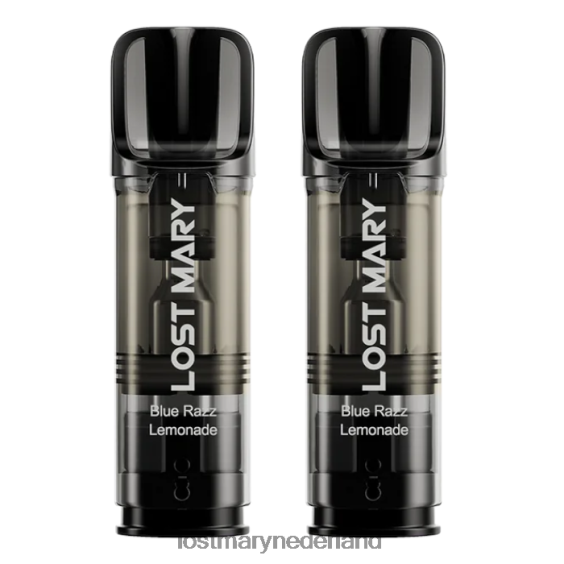 LOST MARY vape - verloren mary tappo voorgevulde peulen - 20 mg - 2 stuks blauwe razz-limonade 2684Z181