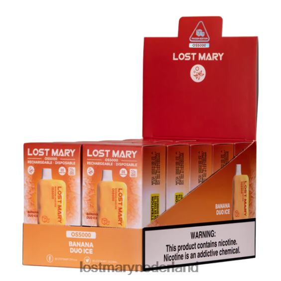 LOST MARY vape Nederland - maria os5000 verloren bananenduo-ijs 2684Z2