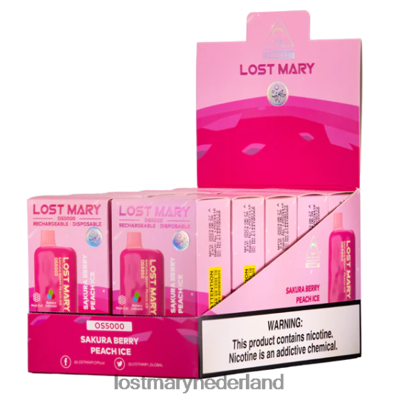 LOST MARY vape - maria os5000 verloren Sakura bes perzik ijs 2684Z61