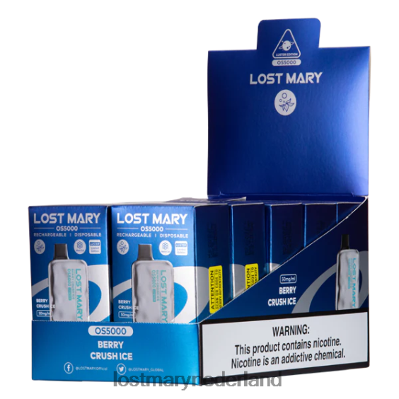 LOST MARY vape smaken - verloren mary os5000 glans bessen crush ijs 2684Z5