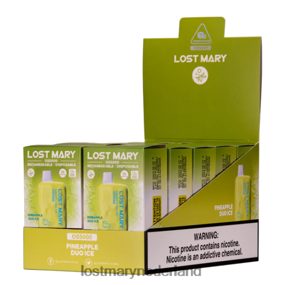 LOST MARY vapes bestellen - maria os5000 verloren ananas duo ijs 2684Z56