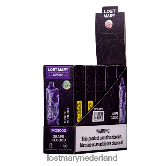 LOST MARY vape Nederland - verloren maria mo5000 druiven wolk 2684Z82