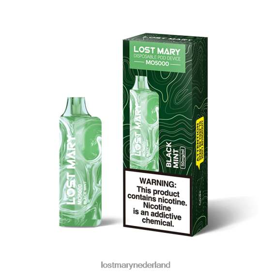 LOST MARY vape sale - verloren maria mo5000 zwarte munt 2684Z9