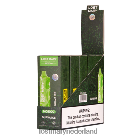 LOST MARY vapes bestellen - verloren maria mo5000 guave-ijs 2684Z36