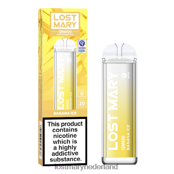LOST MARY Nederland - verloren mary qm600 wegwerpvape bananen ijs 2684Z167