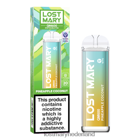 LOST MARY vape sale - verloren mary qm600 wegwerpvape ananas kokosnoot 2684Z169