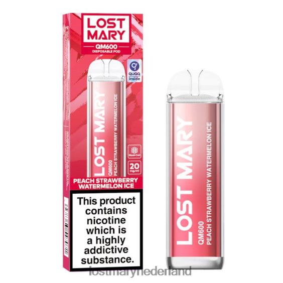 LOST MARY vapes bestellen - verloren mary qm600 wegwerpvape perzik aardbei watermeloen 2684Z166